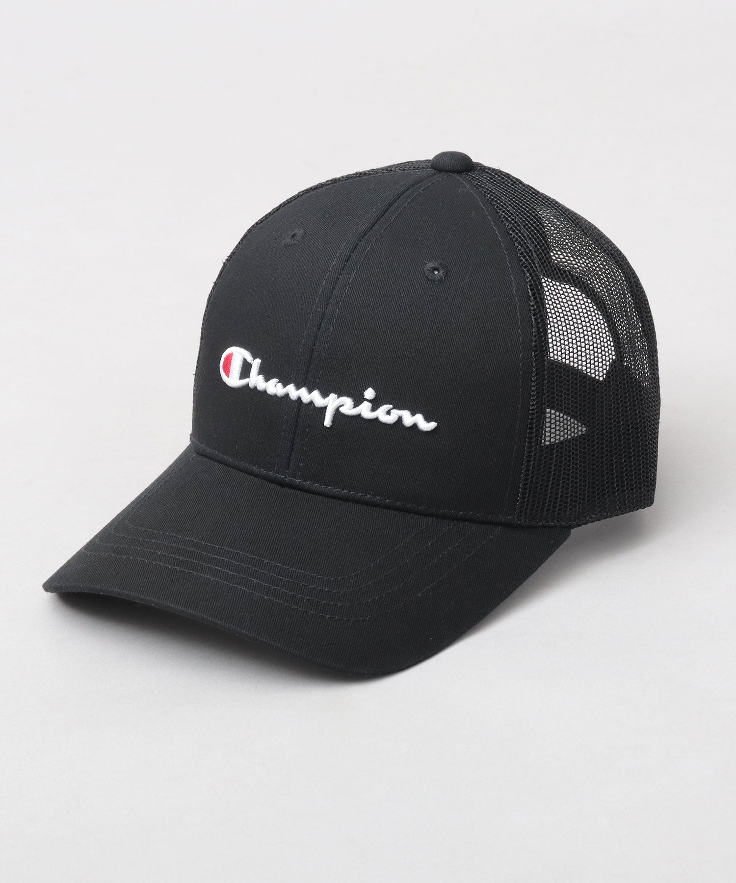 チャンピオン Champion ツイル ロングビル メッシュキャップ つば長 深め （ネイビー） ネイビー