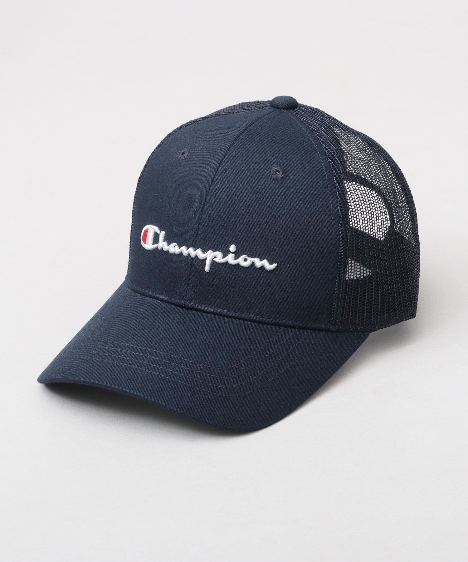 チャンピオン Champion ツイル ロングビル メッシュキャップ つば長 深め （ネイビー） ネイビー