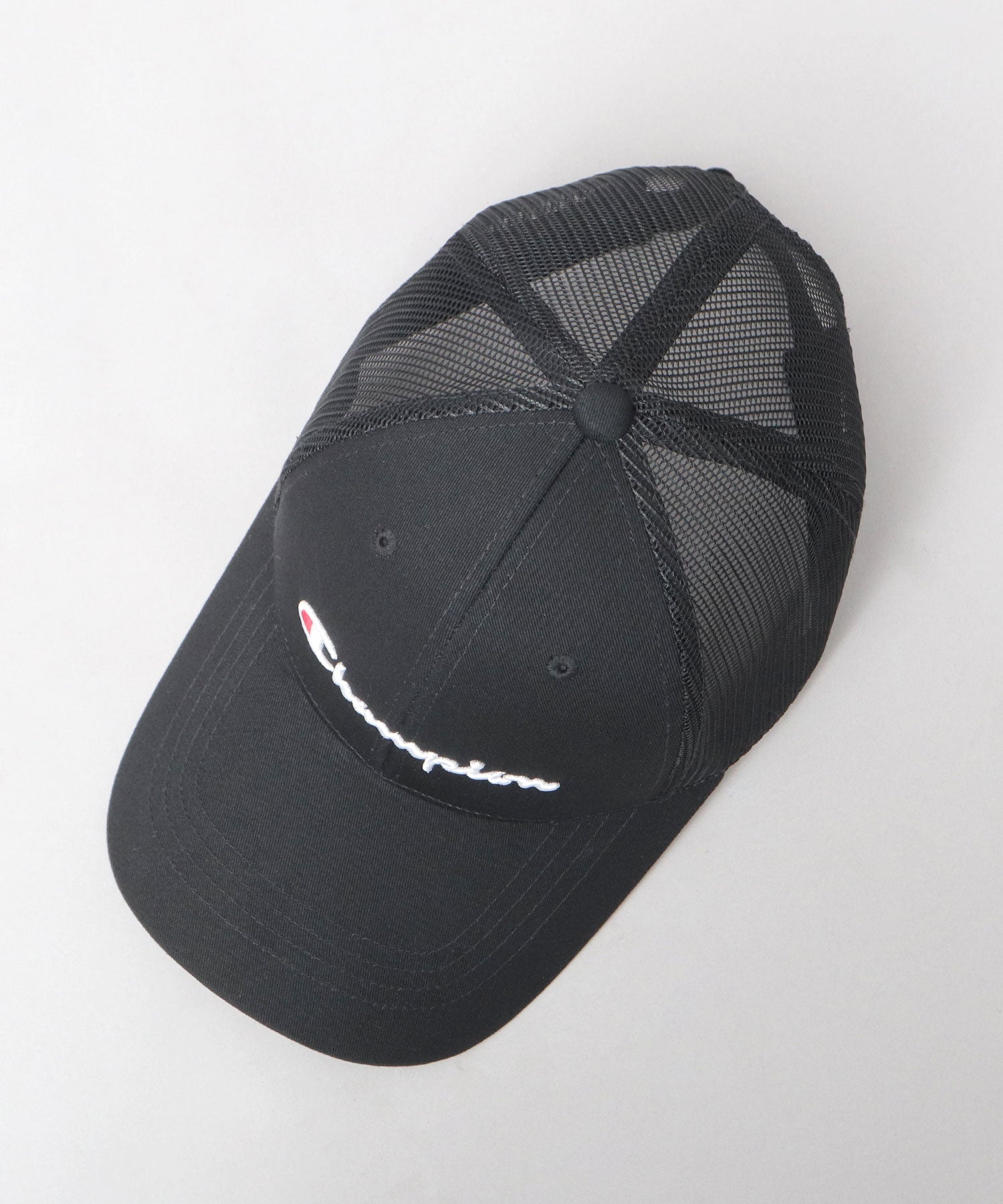 チャンピオン Champion ツイル ロングビル メッシュキャップ つば長 深め （ネイビー） ネイビー