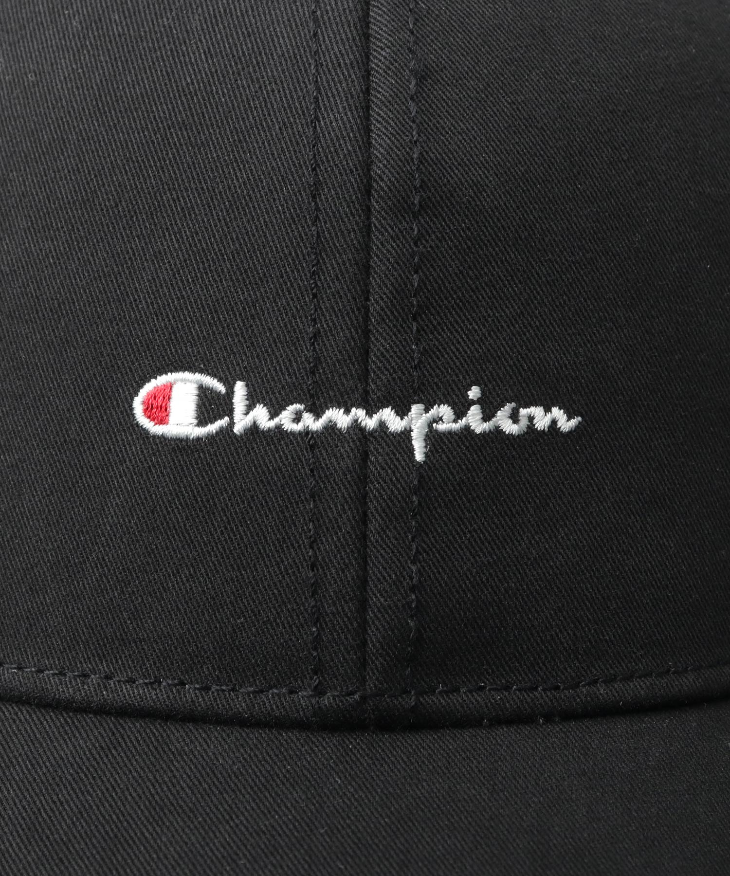 チャンピオン Champion ツイル ロングビル トラッカーキャップ つば長 深め （ブラック） ブラック