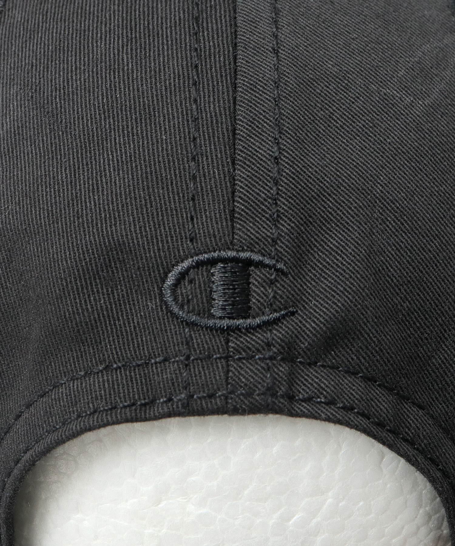 チャンピオン Champion ツイル ロングビル トラッカーキャップ つば長 深め （ブラック） ブラック