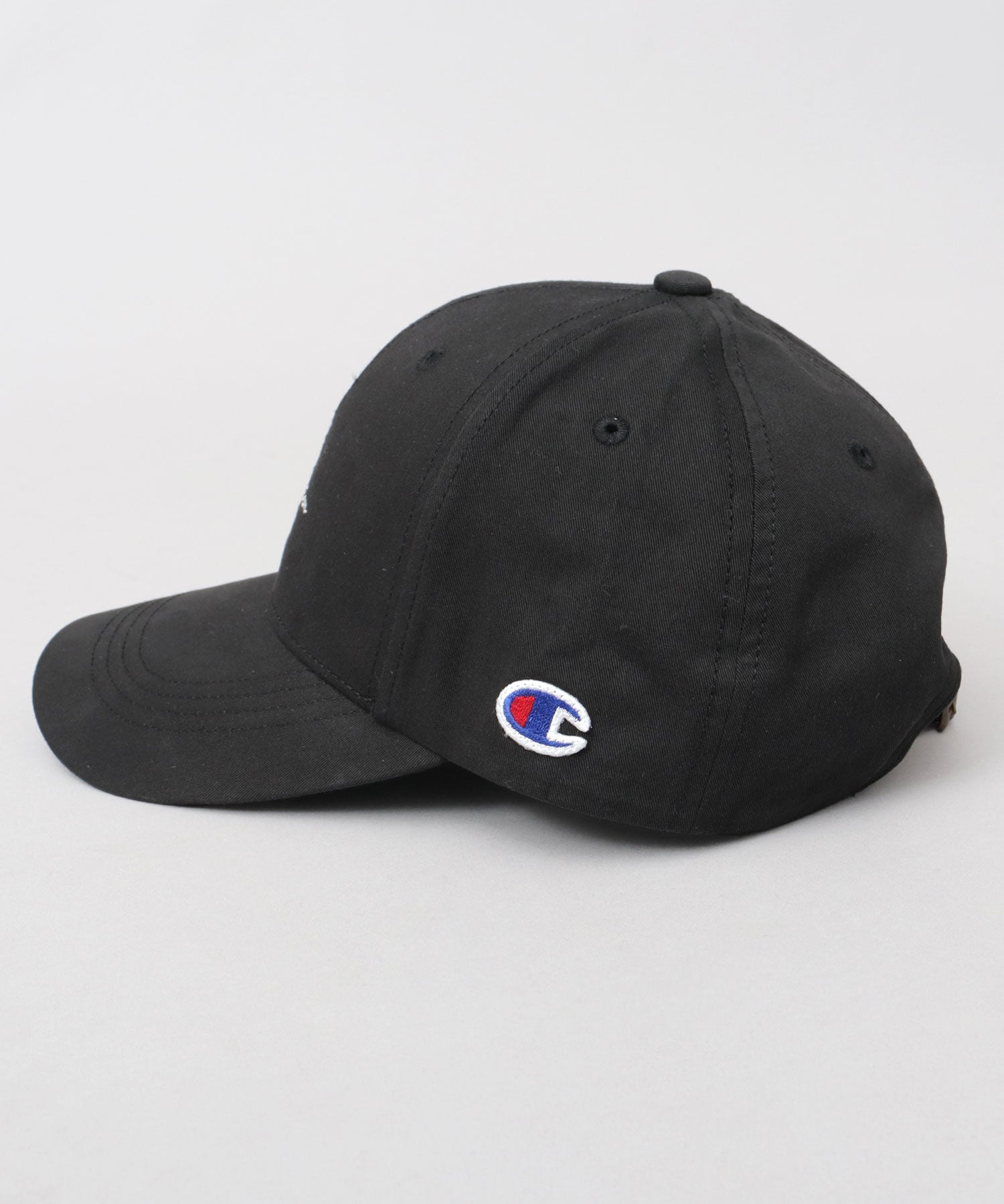 チャンピオン Champion ツイル ロングビル トラッカーキャップ つば長 深め （ブラック） ブラック