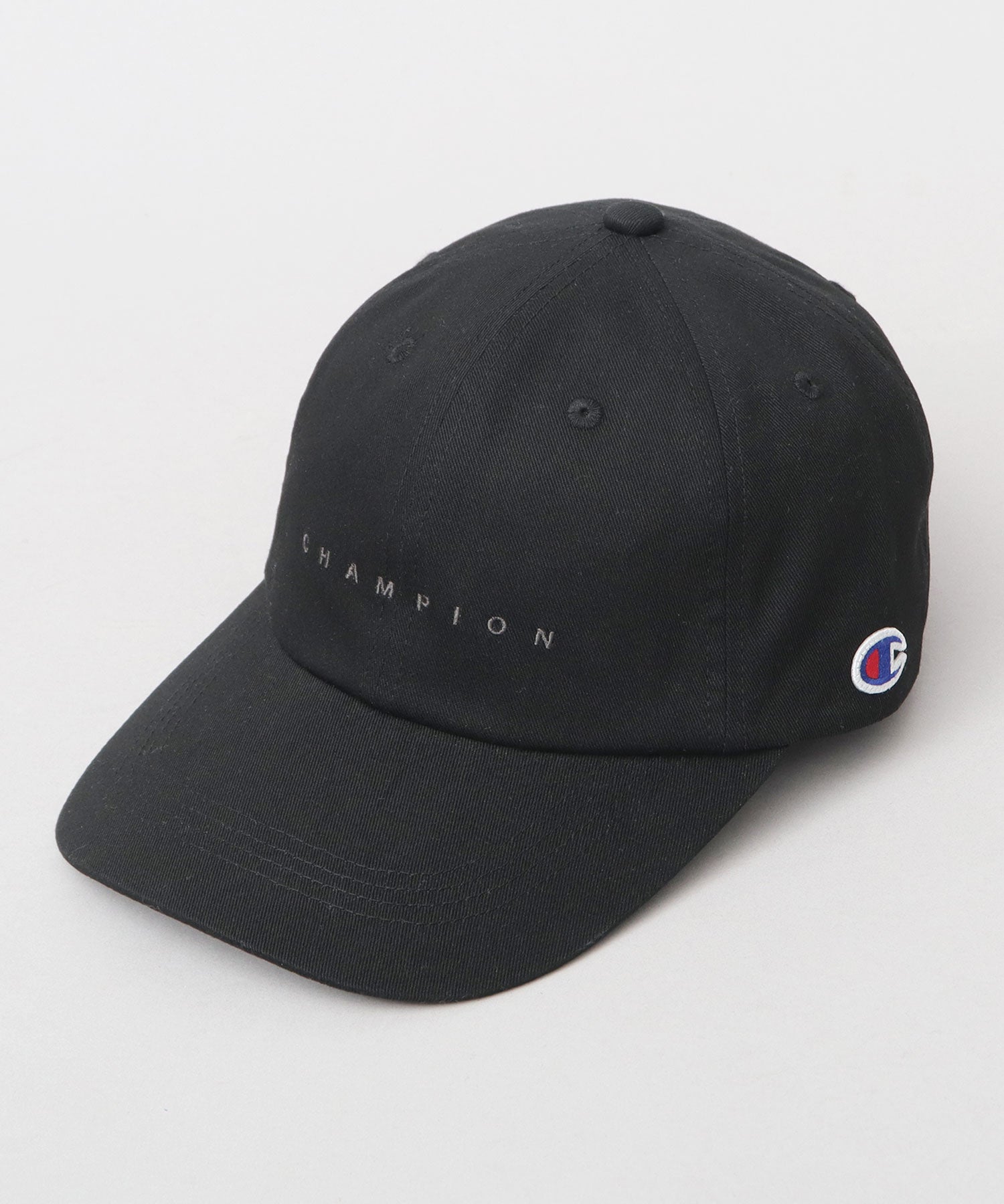 チャンピオン Champion ツイル ロングビル ハイキャップ つば長 深め （ブラック） ブラック