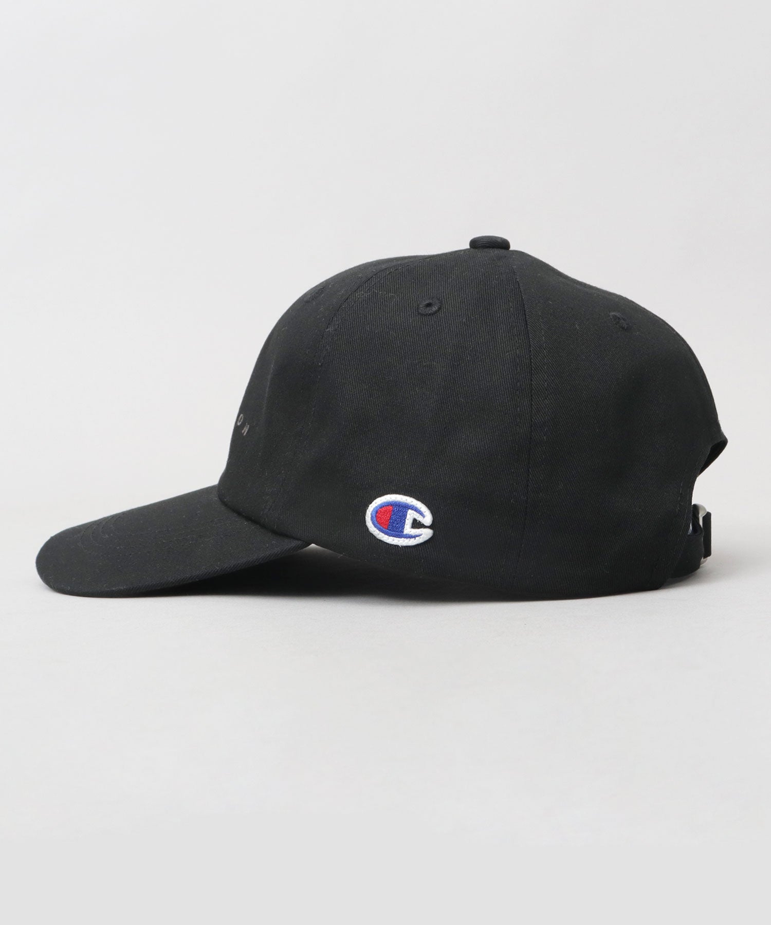 チャンピオン Champion ツイル ロングビル ハイキャップ つば長 深め （ブラック） ブラック