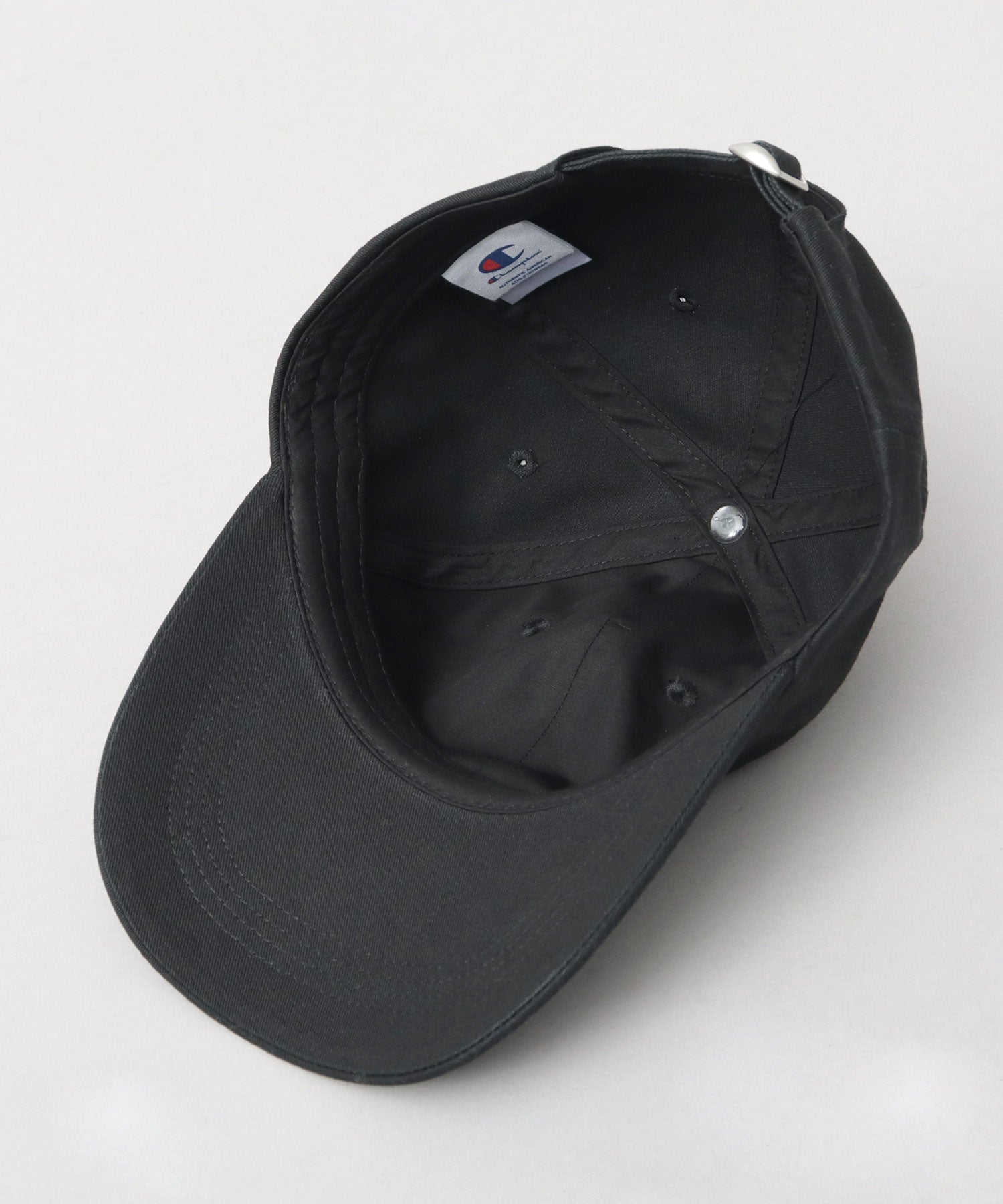 チャンピオン Champion ツイル ロングビル ハイキャップ つば長 深め （ブラック） ブラック