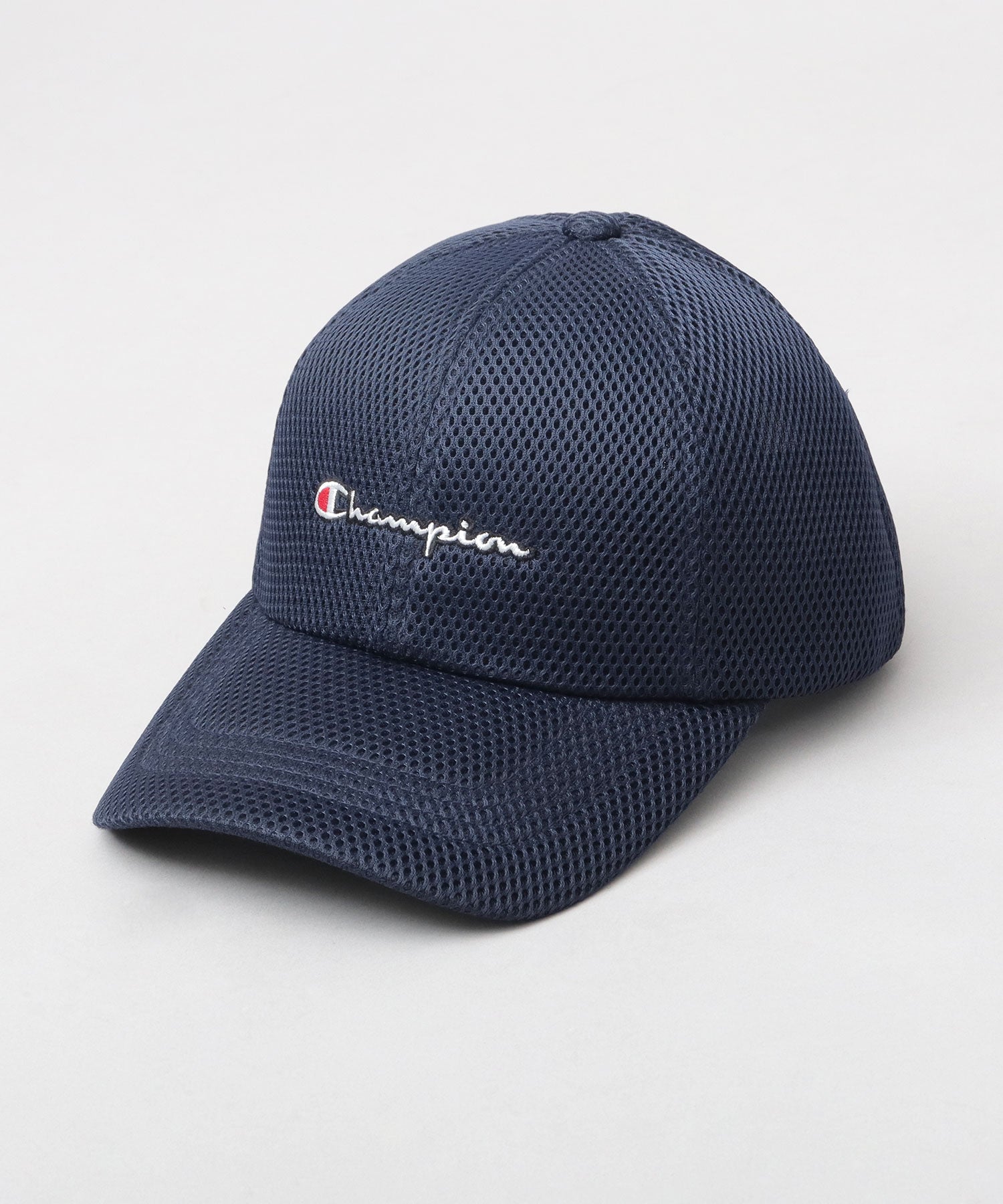 チャンピオン Champion ロングビル パフメッシュキャップ つば長 深め （ブラック） ブラック