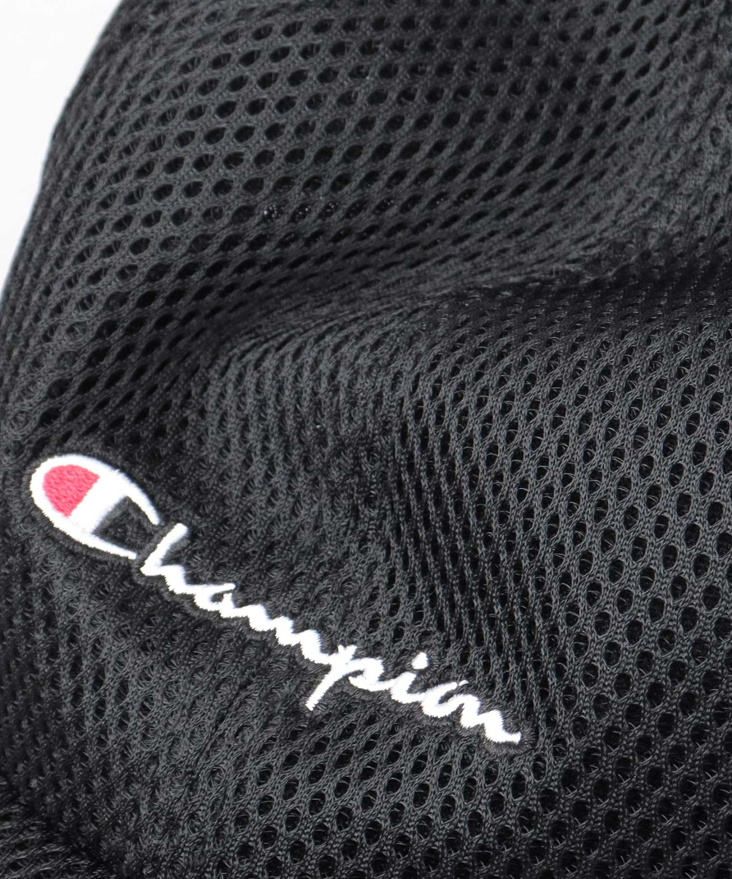 チャンピオン Champion ロングビル パフメッシュキャップ つば長 深め （ブラック） ブラック