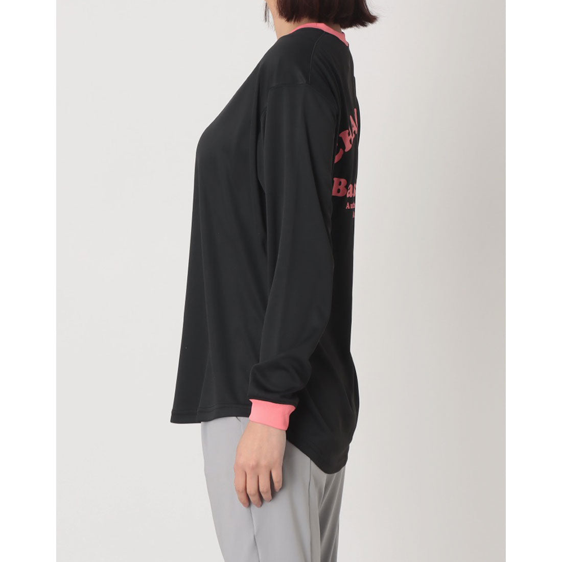 チャンピオン Champion ロングスリーブTシャツ 長袖Tシャツ （ブラック） ブラック