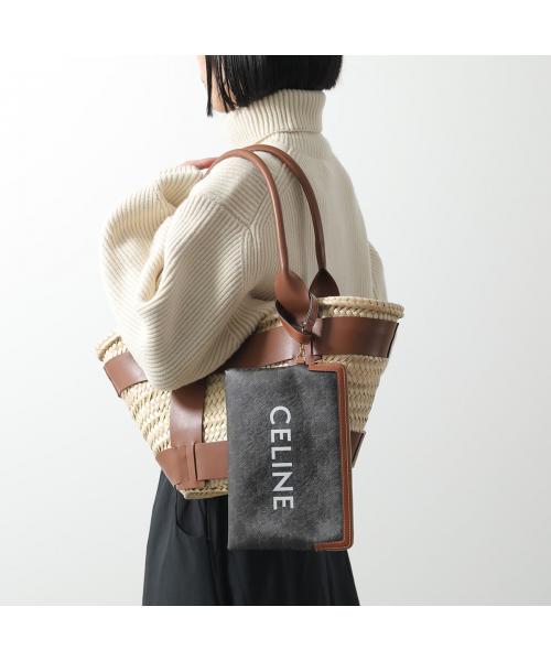 セリーヌ CELINE CELINE クラッチバッグ 10J502FES 10J502BZQ （04LU/Tan/ブラウン） 04LU/Tan/ブラウン