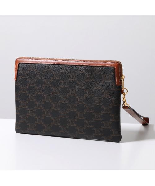 セリーヌ CELINE CELINE クラッチバッグ 10J502FES 10J502BZQ （04LU/Tan/ブラウン） 04LU/Tan/ブラウン