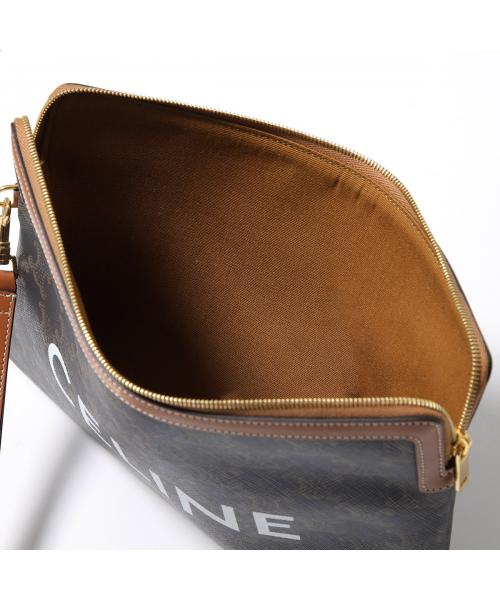 セリーヌ CELINE CELINE クラッチバッグ 10J502FES 10J502BZQ （04LU/Tan/ブラウン） 04LU/Tan/ブラウン