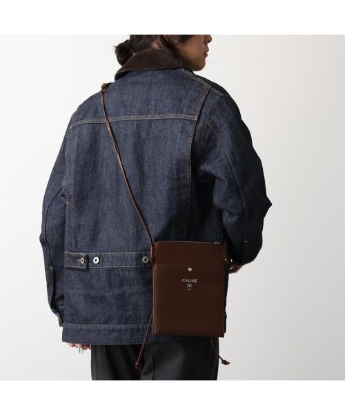 セリーヌ CELINE CELINE ショルダーバッグ SHARP POUCH 10P812K05 L103B2K05 （L103B2K05/19KE/Chocolate） L103B2K05/19KE/Chocolate