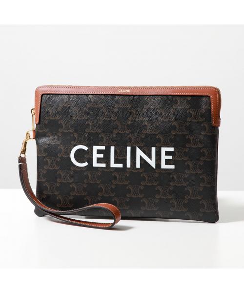 セリーヌ CELINE CELINE クラッチバッグ 10J502FES 10J502BZQ （04LU/Tan） 04LU/Tan