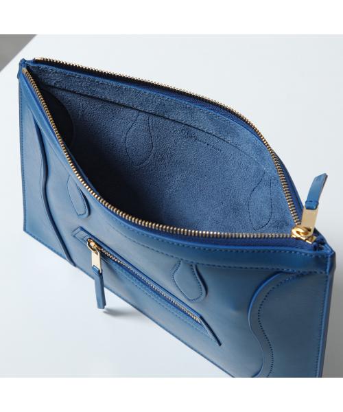 セリーヌ CELINE CELINE クラッチバッグ MEDIUM POUCH L100D2N92 （07QH/UltraBlue） 07QH/UltraBlue