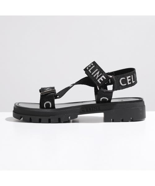 セリーヌ CELINE CELINE サンダル LEO STRAPPY 346742208C ベルクロ ストラップ