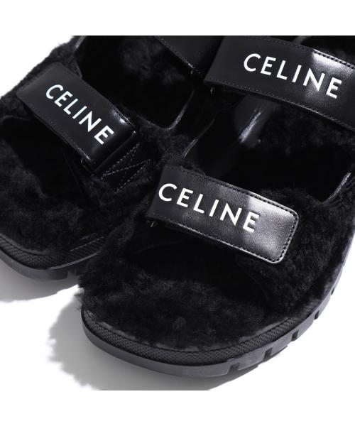 セリーヌ CELINE CELINE ストラップサンダル LEO レオ 350813699C シアリング （38NO/Black/ブラック） 38NO/Black/ブラック