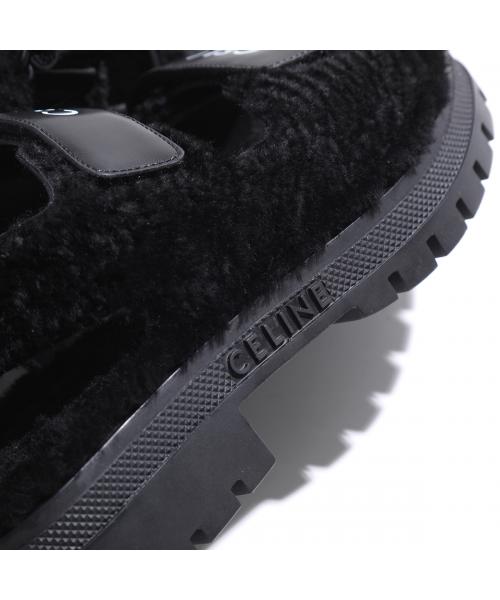 セリーヌ CELINE CELINE ストラップサンダル LEO レオ 350813699C シアリング （38NO/Black/ブラック） 38NO/Black/ブラック