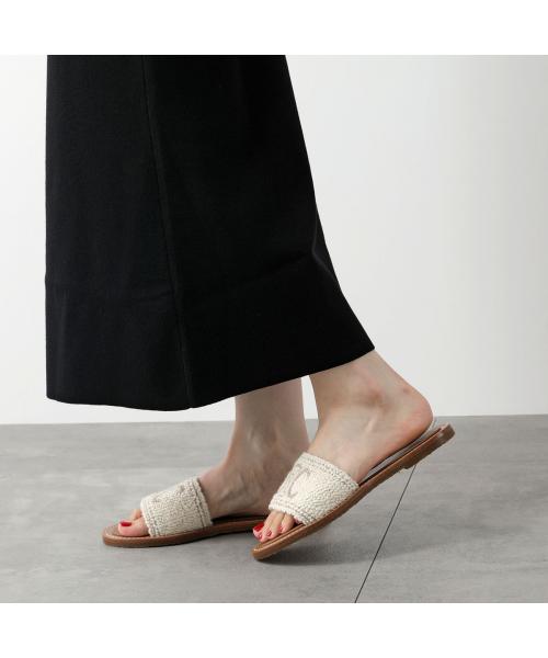 セリーヌ CELINE CELINE サンダル LYMPIA リンピア MULE 15 357924536C.02EC （02EC/ECRU/アイボリー） 02EC/ECRU/アイボリー