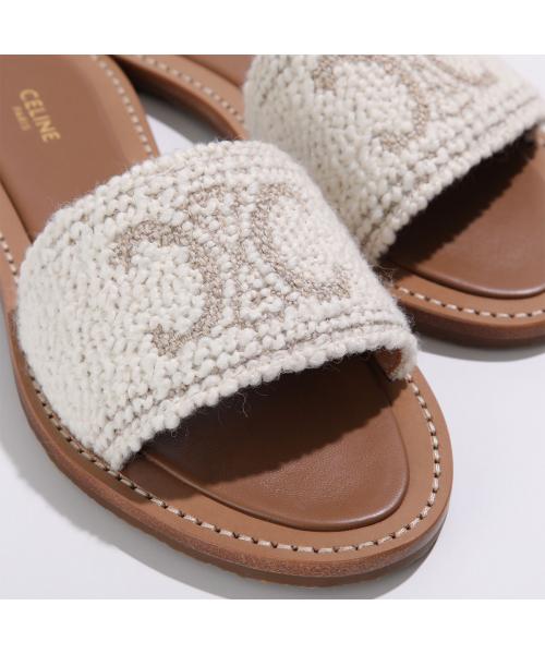 セリーヌ CELINE CELINE サンダル LYMPIA リンピア MULE 15 357924536C.02EC （02EC/ECRU/アイボリー） 02EC/ECRU/アイボリー