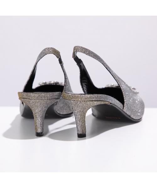 セリーヌ CELINE CELINE パンプス ALMA TRIOMPHE 356835005C メタリック （35GS/GOLD-SILVER） 35GS/GOLD-SILVER