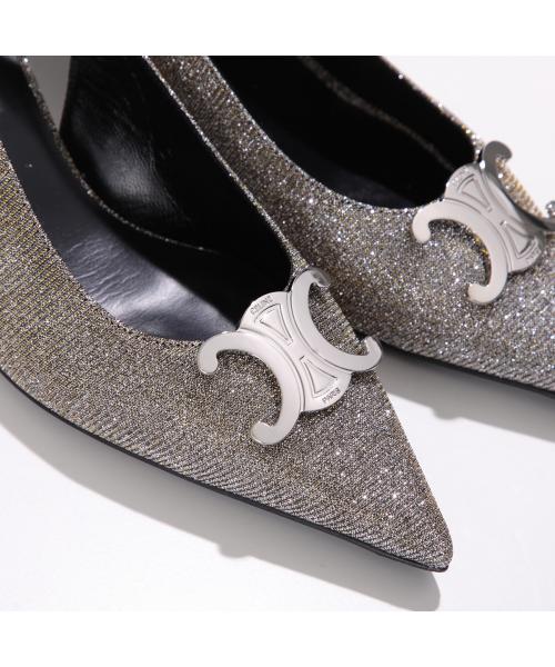 セリーヌ CELINE CELINE パンプス ALMA TRIOMPHE 356835005C メタリック （35GS/GOLD-SILVER） 35GS/GOLD-SILVER