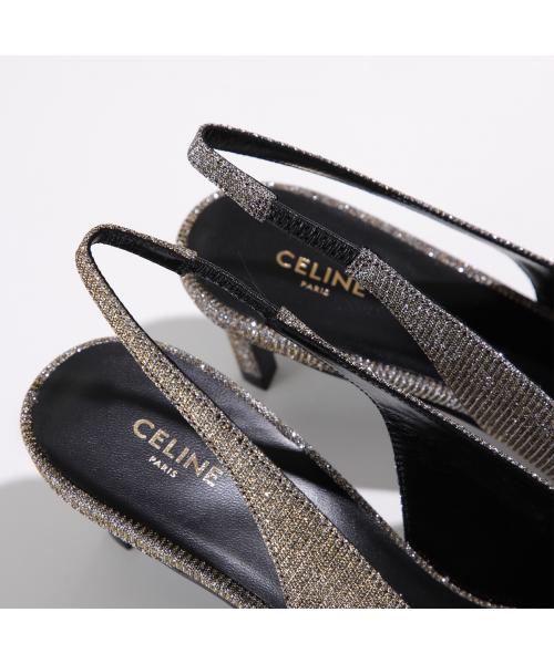 セリーヌ CELINE CELINE パンプス ALMA TRIOMPHE 356835005C メタリック （35GS/GOLD-SILVER） 35GS/GOLD-SILVER
