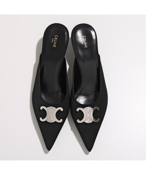 セリーヌ CELINE CELINE ミュール ALMA TRIOMPHE 364432285C （38NO/Black-ブラック） 38NO/Black-ブラック