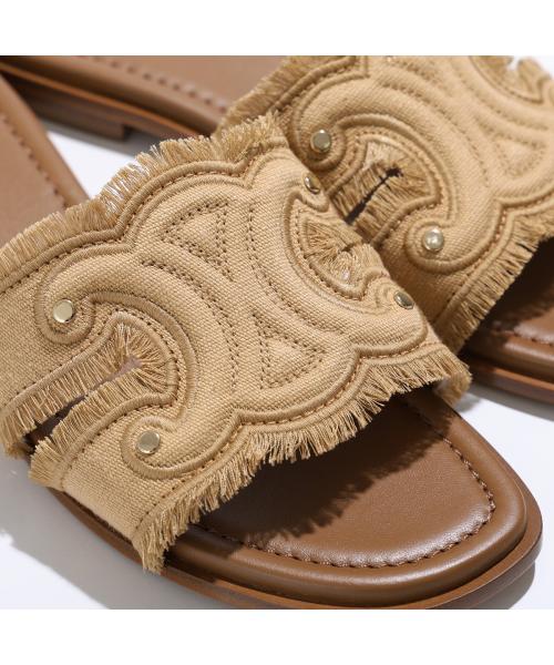 Celine CELINE Celine Sandals MARINA Marina 362675018C Fringe Mule