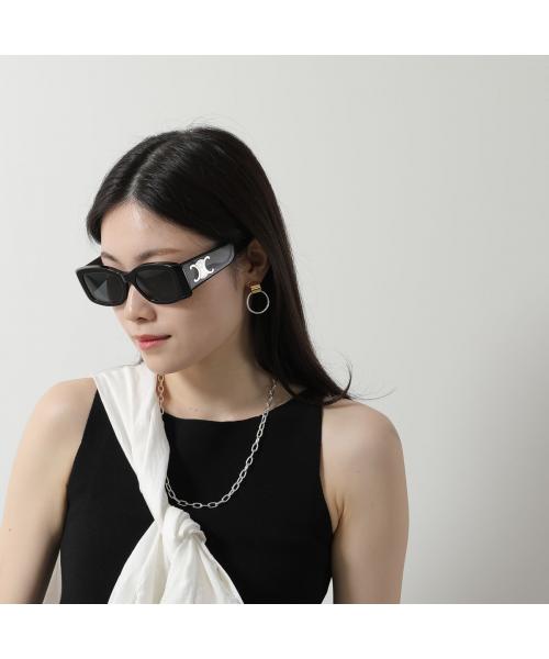 セリーヌ CELINE CELINEサングラス TRIOMPHE XL 01 CL40282U 4S282CPLB.38NO