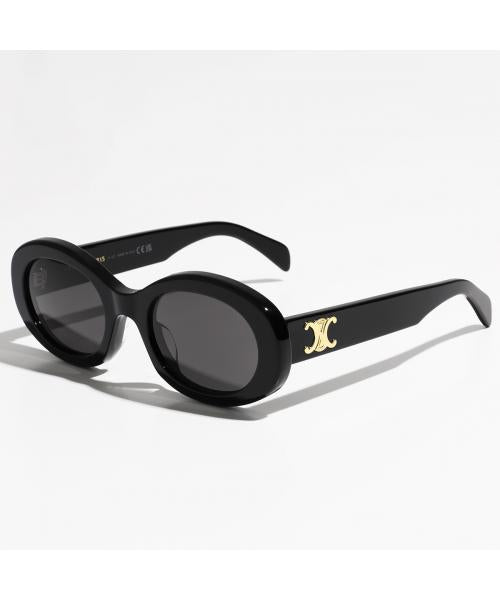 セリーヌ CELINE CELINE サングラス TRIOMPHE 01 4S194CPLB UVカット （ブラック） ブラック