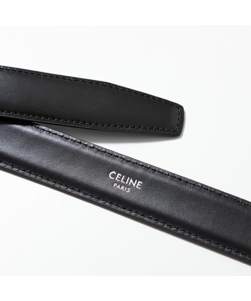 セリーヌ CELINE CELINE ベルト 45AKA3A01.38SI TRIOMPHE BELT ロゴバックル （38SI/Black） 38SI/Black
