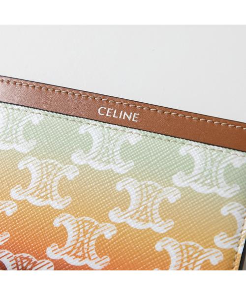 セリーヌ CELINE CELINE カードケース 10B702GE2 トリオンフキャンバス （14ML/Multicolor） 14ML/Multicolor