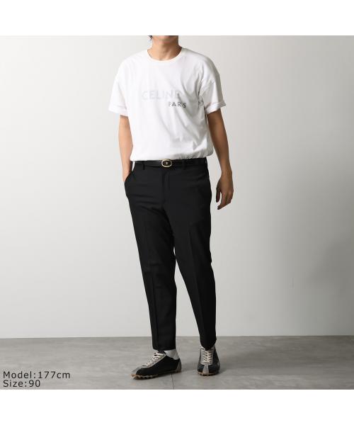 セリーヌ CELINE CELINE ベルト 45BMU3APC リバーシブル ミディアム 2.5cm （38TA/BlackTan） 38TA/BlackTan