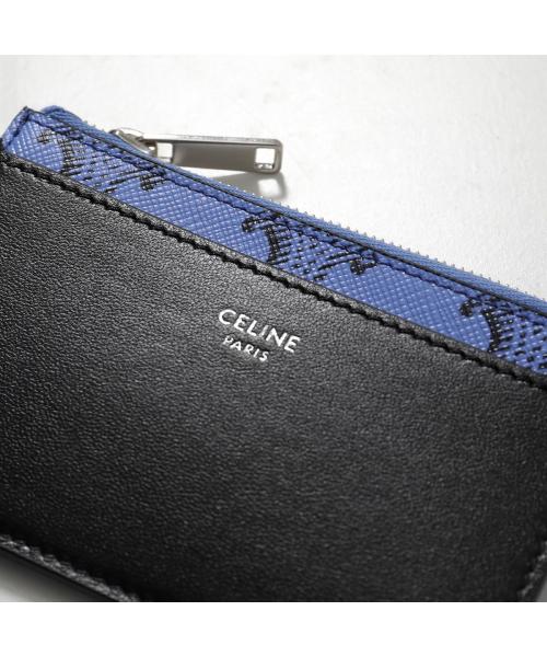 セリーヌ CELINE CELINE コインケース 10F992V18 カードケース トリオンフ （07QI/Ultra-Blue/ブルー） 07QI/Ultra-Blue/ブルー
