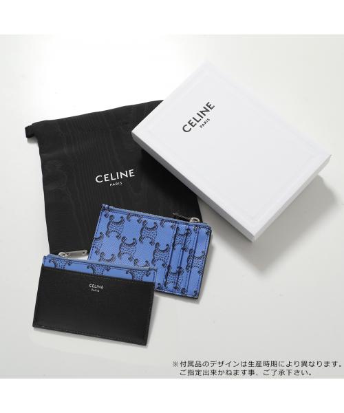 セリーヌ CELINE CELINE コインケース 10F992V18 カードケース トリオンフ （07QI/Ultra-Blue/ブルー） 07QI/Ultra-Blue/ブルー