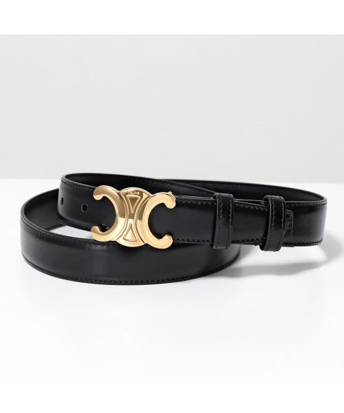 セリーヌ CELINE CELINE ベルト Triomphe 45AK93A01 25MM （38NO/Black-ブラック） 38NO/Black-ブラック