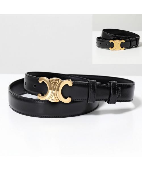 セリーヌ CELINE CELINE ベルト Triomphe 45AK93A01 25MM （38NO/Black-ブラック） 38NO/Black-ブラック