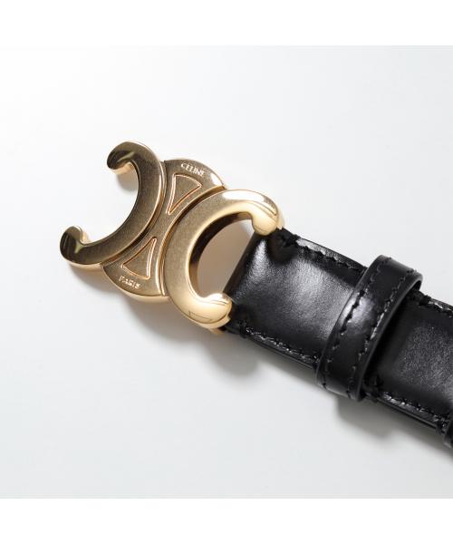 セリーヌ CELINE CELINE ベルト Triomphe 45AK93A01 25MM （38NO/Black-ブラック） 38NO/Black-ブラック