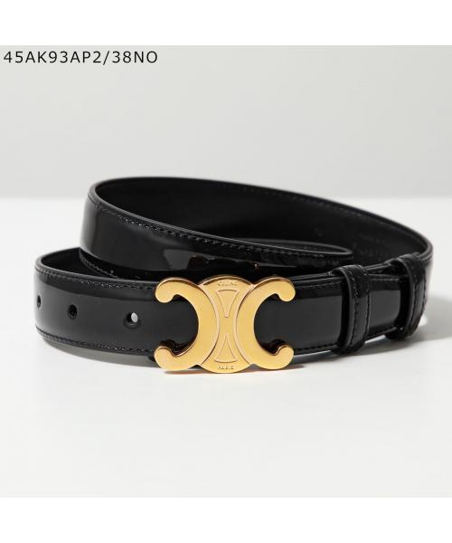 セリーヌ CELINE CELINE ベルト Triomphe 45AK93A01 25MM （38NO/Black-ブラック） 38NO/Black-ブラック