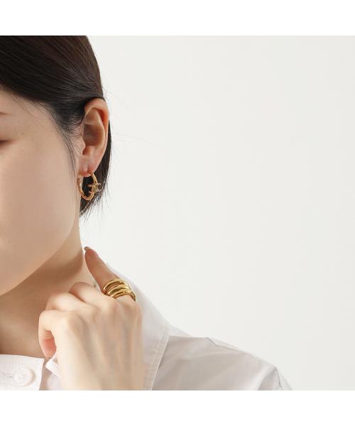 セリーヌ CELINE CELINE ピアス Asymmetric Hoops 460RD6BRA.35OR （35OR/Gold） 35OR/Gold