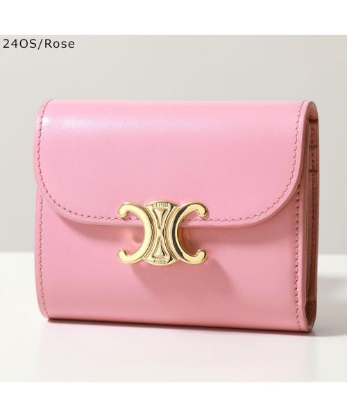 セリーヌ CELINE CELINE 二つ折り財布 Small Flap Wallet 10D783DPV （38NO/Black） 38NO/Black