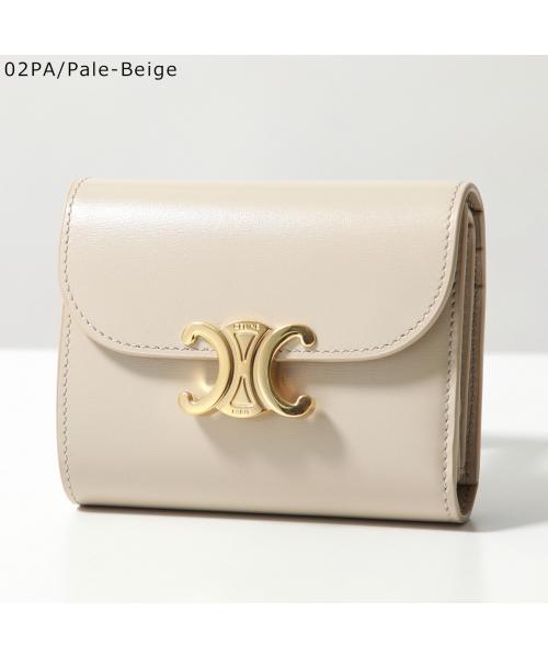 セリーヌ CELINE CELINE 二つ折り財布 Small Flap Wallet 10D783DPV （38NO/Black） 38NO/Black