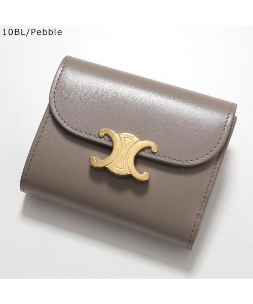 セリーヌ CELINE CELINE 二つ折り財布 Small Flap Wallet 10D783DPV （38NO/Black） 38NO/Black