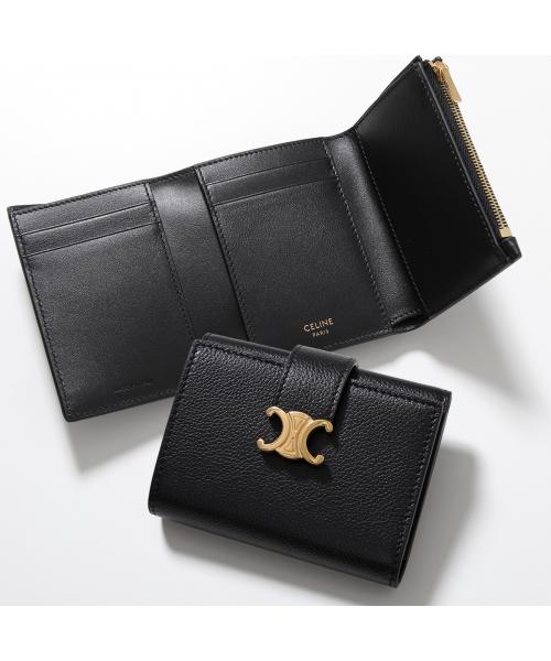 セリーヌ CELINE CELINE 三つ折り財布 Fine Strap Wallet ファイン 10M963GHH （04LU/Tan） 04LU/Tan