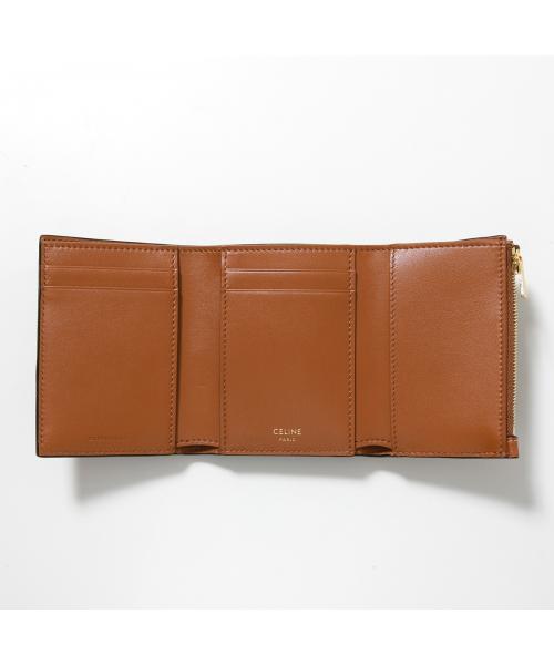 セリーヌ CELINE CELINE 三つ折り財布 Fine Strap Wallet ファイン 10M963GHH （04LU/Tan） 04LU/Tan