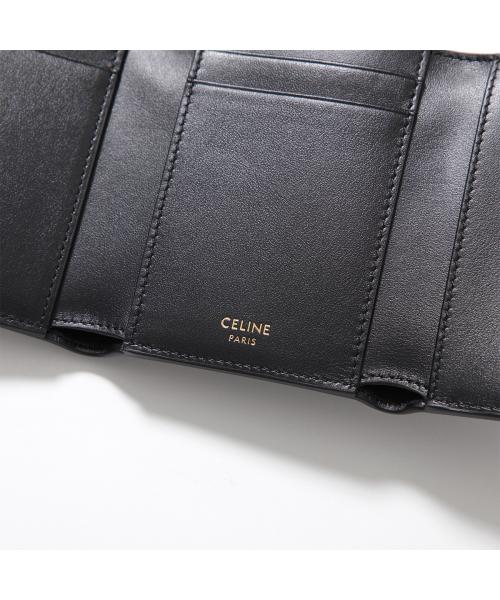 セリーヌ CELINE CELINE 三つ折り財布 Fine Strap Wallet ファイン 10M963GHH （04LU/Tan） 04LU/Tan