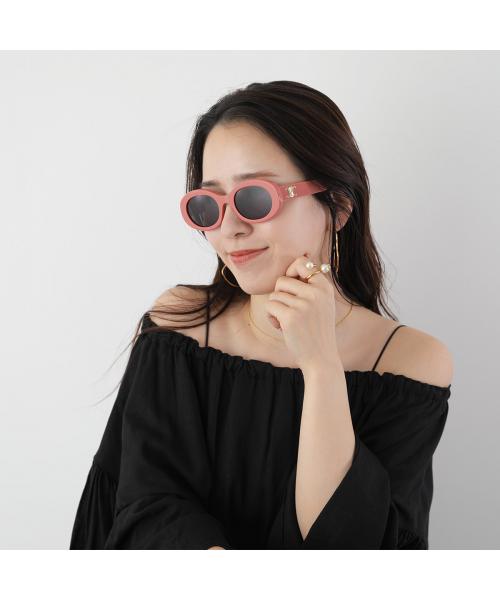 CELINE CELINE Sunglasses TRIOMPHE 01 CL40194U Oval Shape