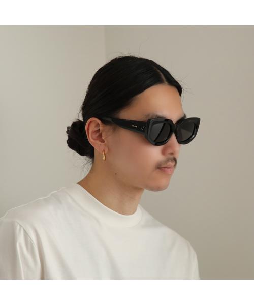 Celine CELINE CELINE Sunglasses CL40277F Cat Eye Type Self Frame