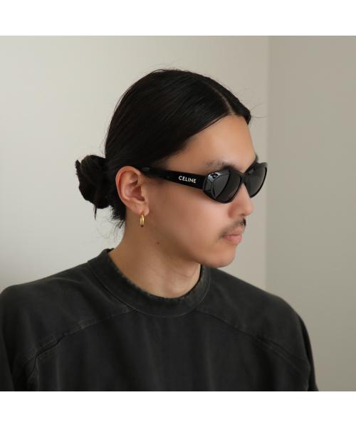 セリーヌ CELINE CELINE サングラス CL40279U キャットアイ型 （01A/ブラック×グレー） 01A/ブラック×グレー