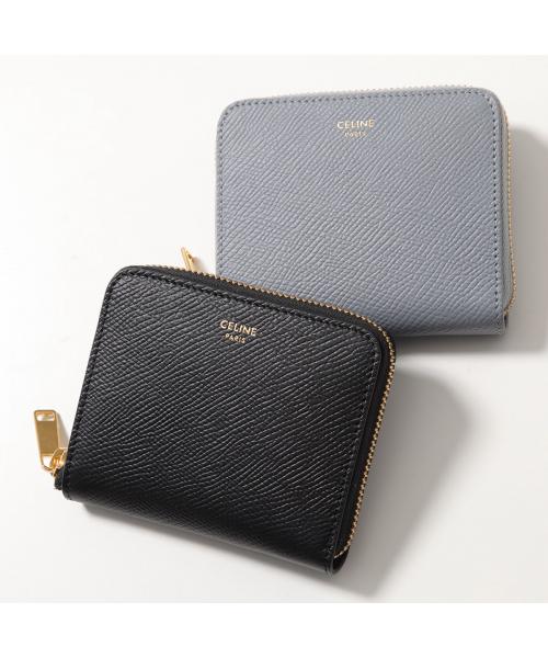 セリーヌ CELINE CELINE 二つ折り財布 10L203BEL 小銭入れあり （38NO/Black/ブラック） 38NO/Black/ブラック